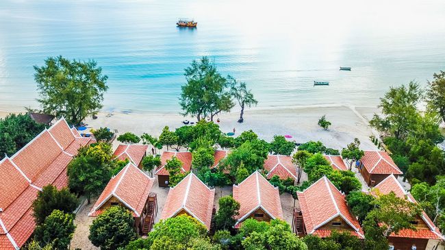 Sol Beach Resort Koh Rong Sanloem Exterior foto